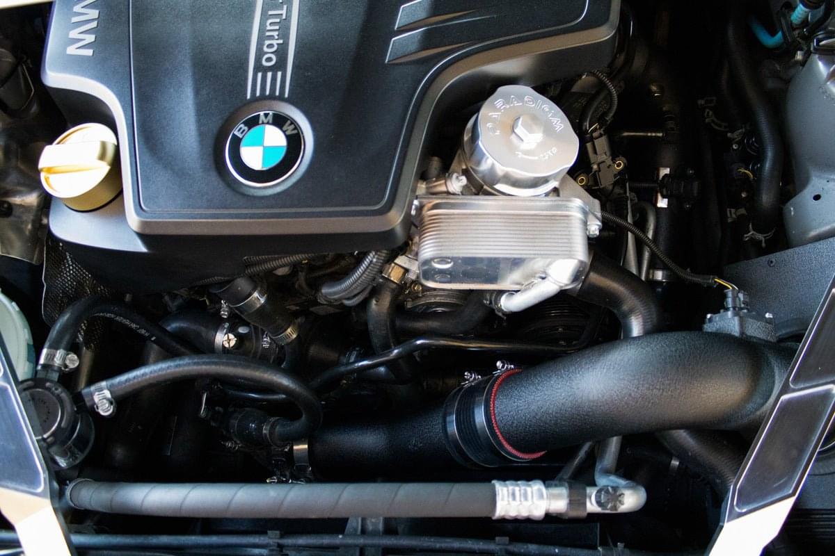 MAD BMW 528 F10 N20 High Flow Air Intake W/ Heat Shield.