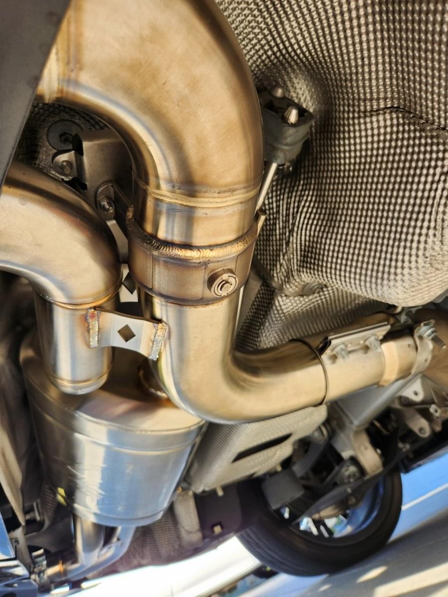 MAD BMW 540 G30 2017-2023 B58 Axle Back Exhaust.