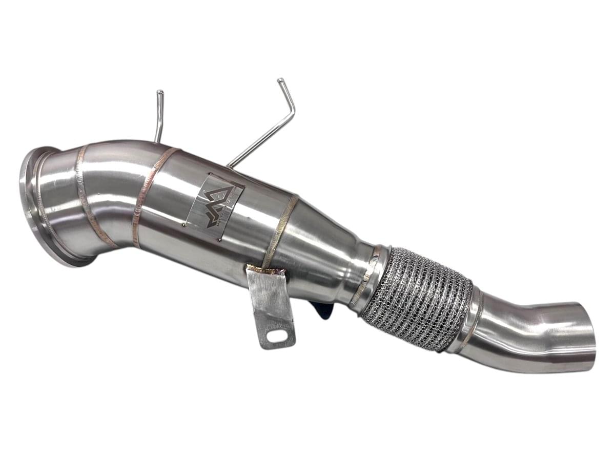 MAD BMW B58 2025+ Gen 3 M340 5" 200 Cell Catted Downpipe.