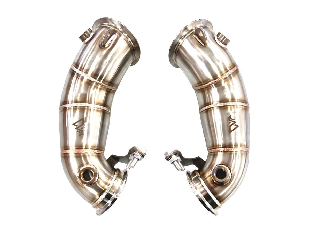 MAD BMW F90 M5 F92 M8 FATBOY Primary Downpipes S63R.