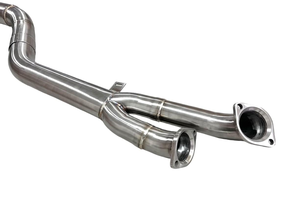 MAD BMW G87 M2 S58 Resonated Single Midpipe (Brace Included).