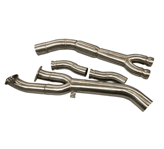 MAD BMW G8x M3 M4 S58 Resonated Single Midpipe (Brace Included).
