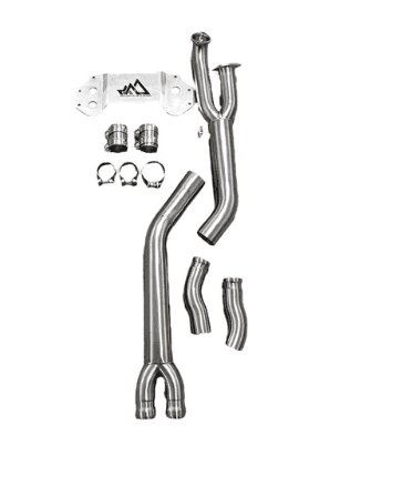MAD BMW G8x M3 M4 S58 Single Midpipe (Brace Included).