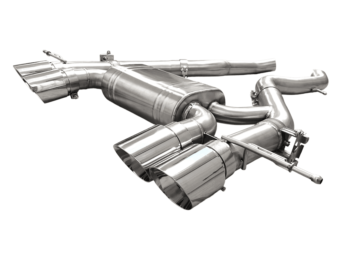 MAD BMW M2 G87 S58 Axle Back Exhaust.