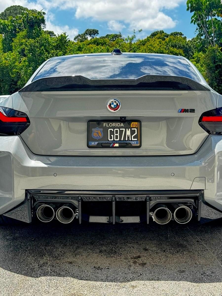 MAD BMW M2 G87 S58 Axle Back Exhaust.