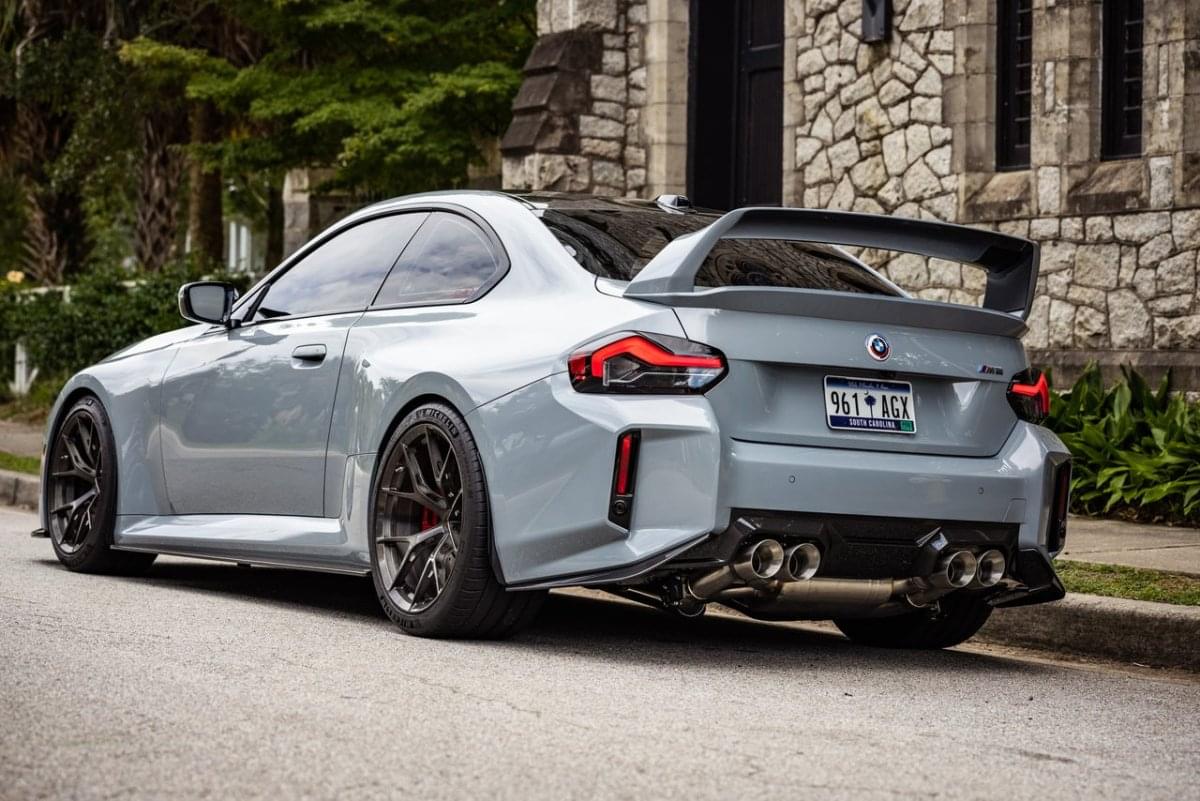 MAD BMW M2 G87 S58 Axle Back Exhaust.