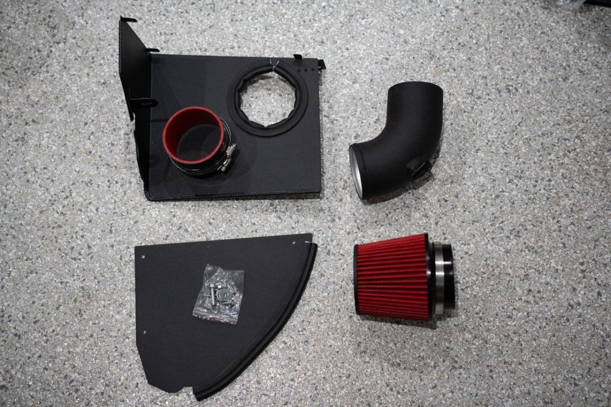 MAD BMW M240 M340 M440 B58 High Flow Air Intake W/ Heat Shield.