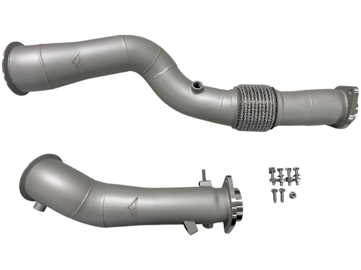 MAD BMW S58 Downpipes M2 M3 M4 G87 G80 G82 G83.