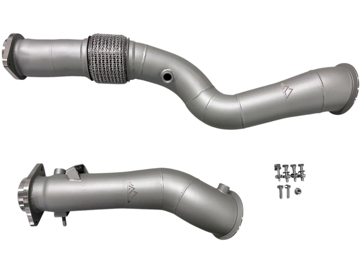 MAD BMW S58 Downpipes M2 M3 M4 G87 G80 G82 G83.
