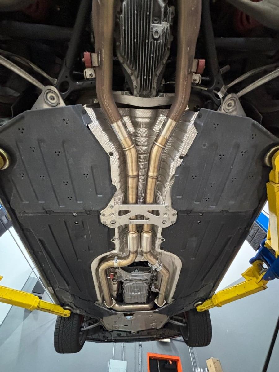 MAD BMW S58 Resonated H-Pipe Midpipe M3 M4 G80 G82 G83.