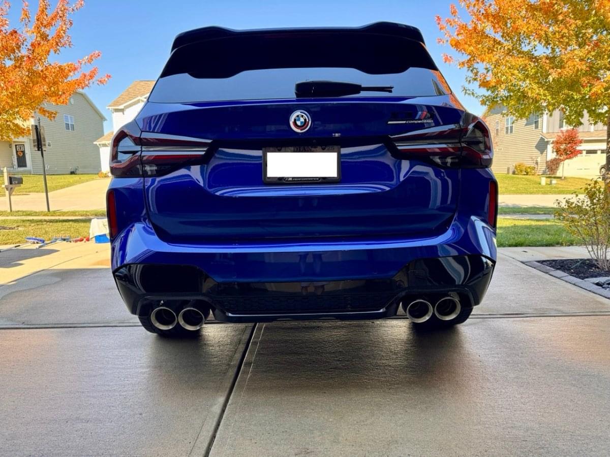 MAD BMW X3M X4M F97 F98 Axle Back Exhaust.