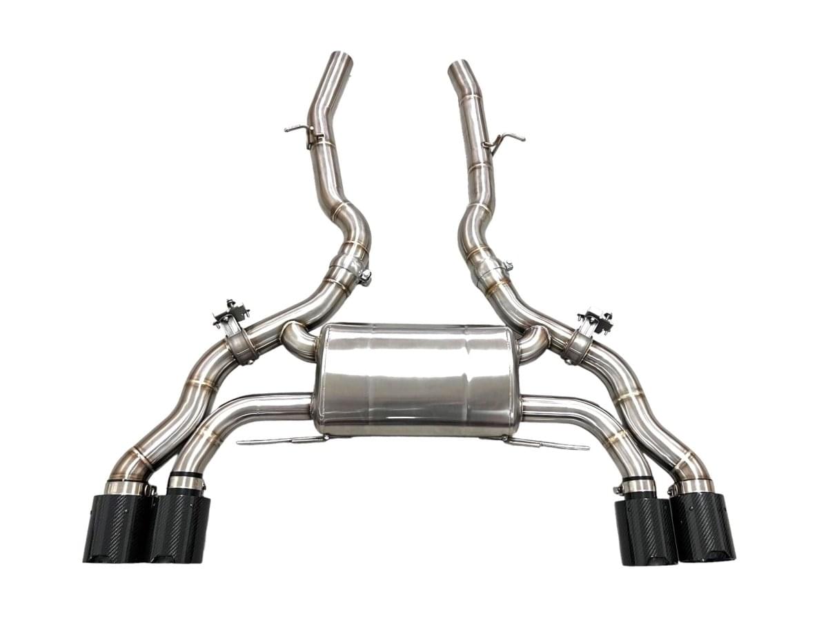 MAD BMW X3M X4M F97 F98 Axle Back Exhaust.