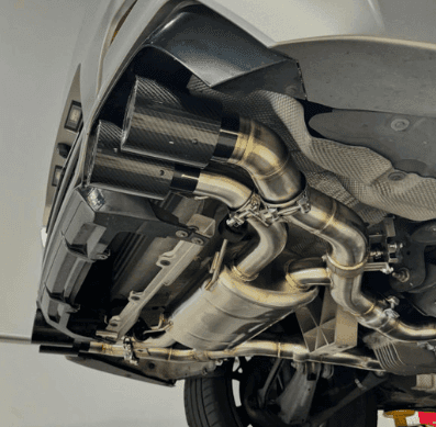 MAD BMW X3M X4M F97 F98 Axle Back Exhaust.