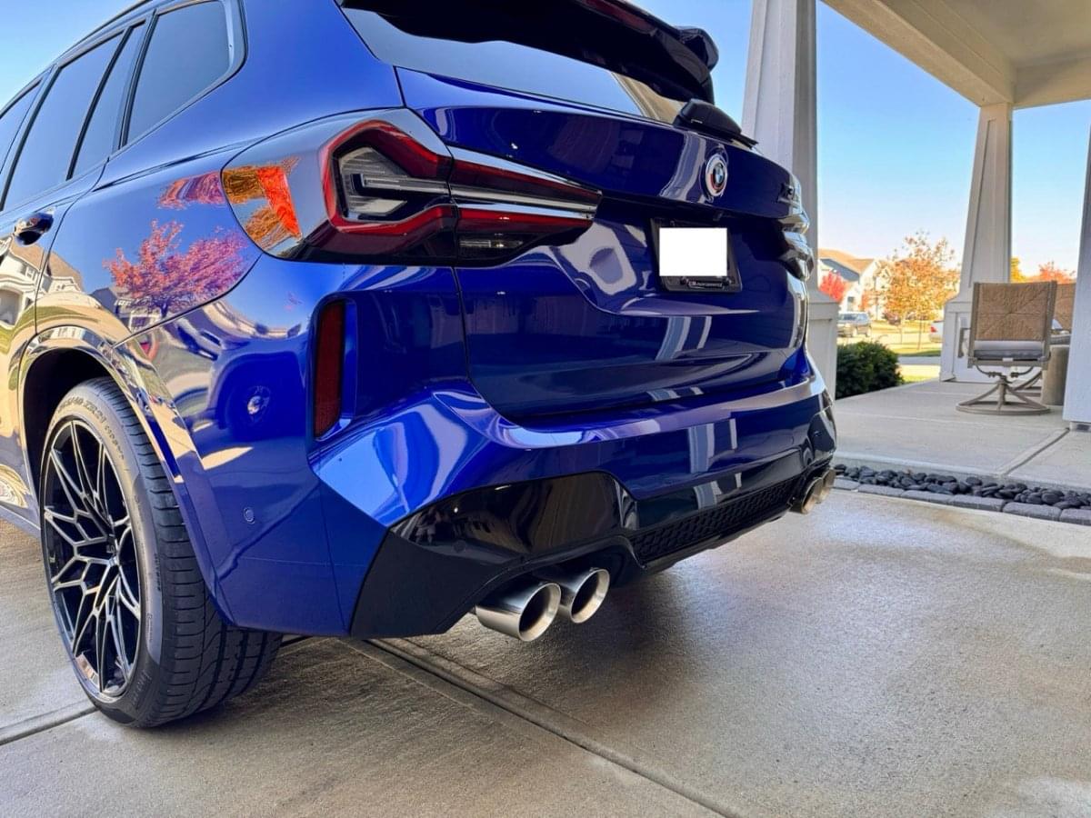 MAD BMW X3M X4M F97 F98 Axle Back Exhaust.