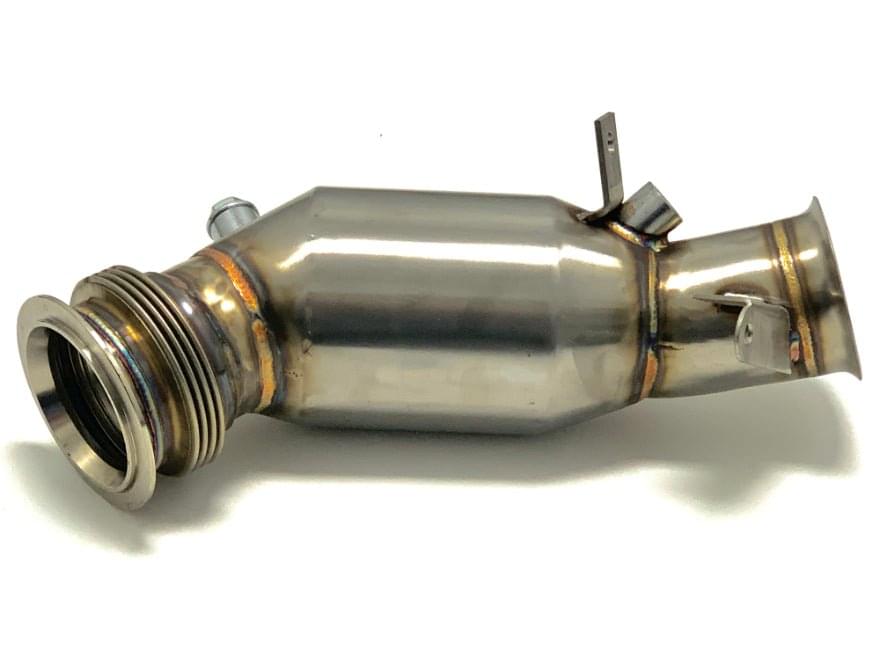 MAD N55 Downpipe W/ Bracket BMW M135 335 3.5".