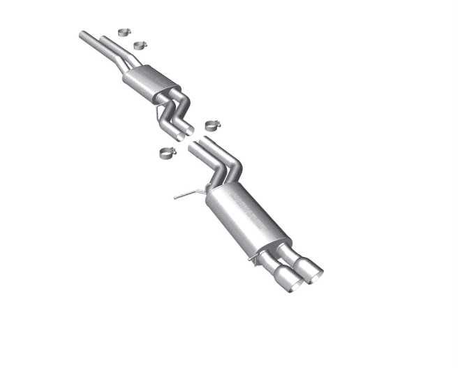 MagnaFlow Cat-Back Exhaust E60 535i.