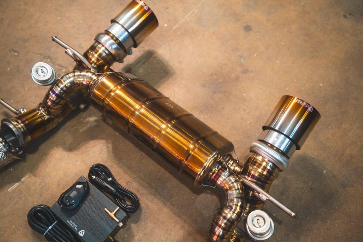 Maserati MC20 Valved Sport Exhaust system.