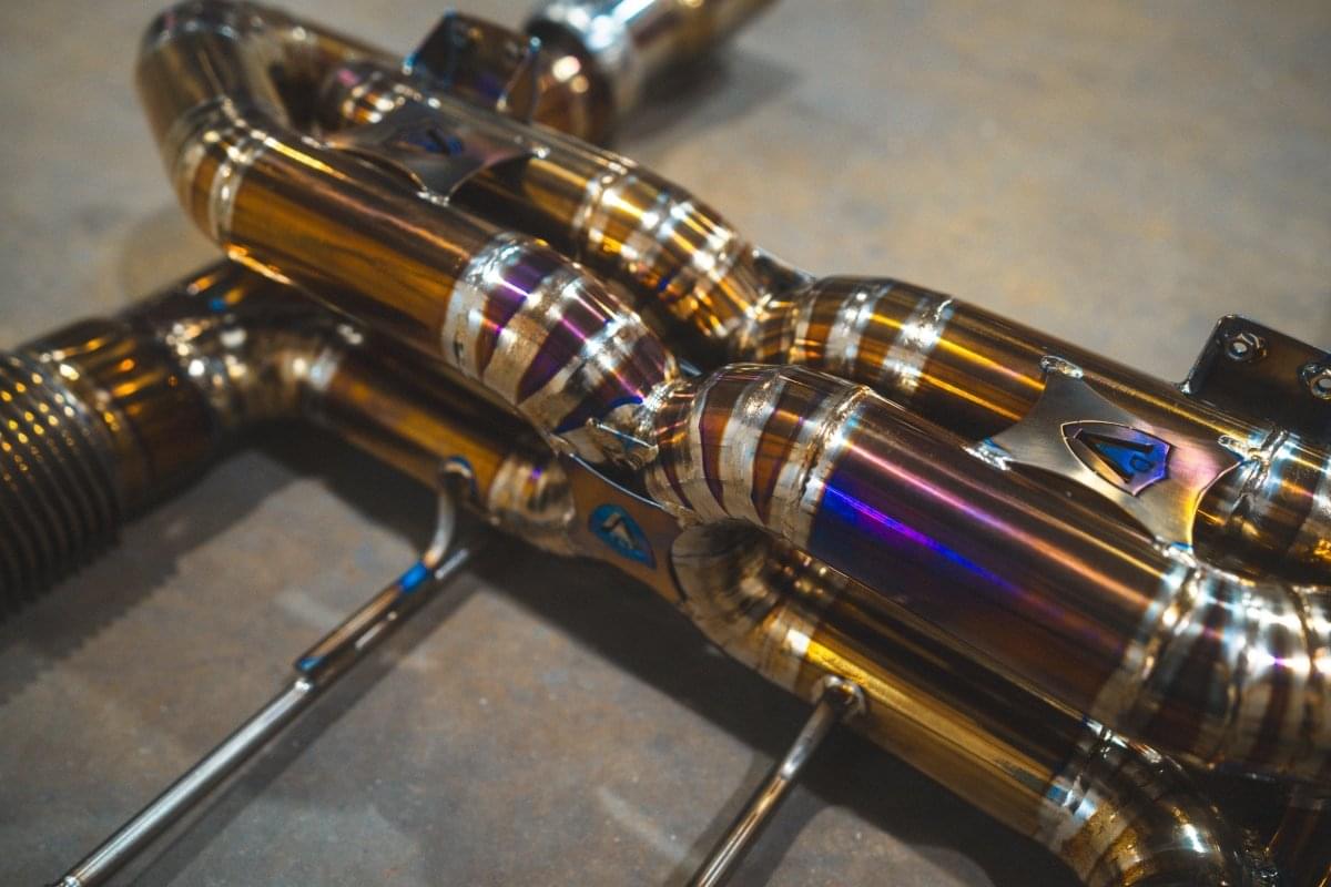Mclaren 720S Valved Sport Exhaust System.
