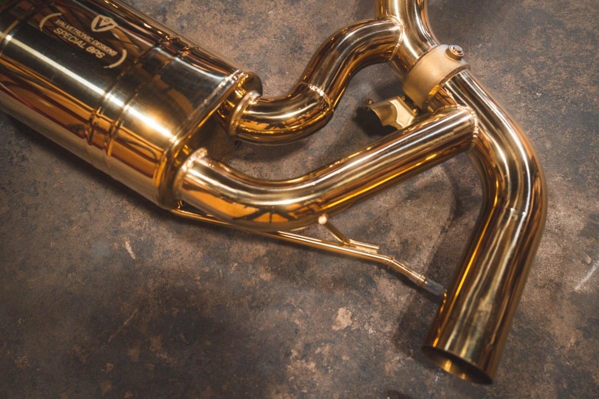 Mercedes AMG GT Valved Sport Exhaust system.