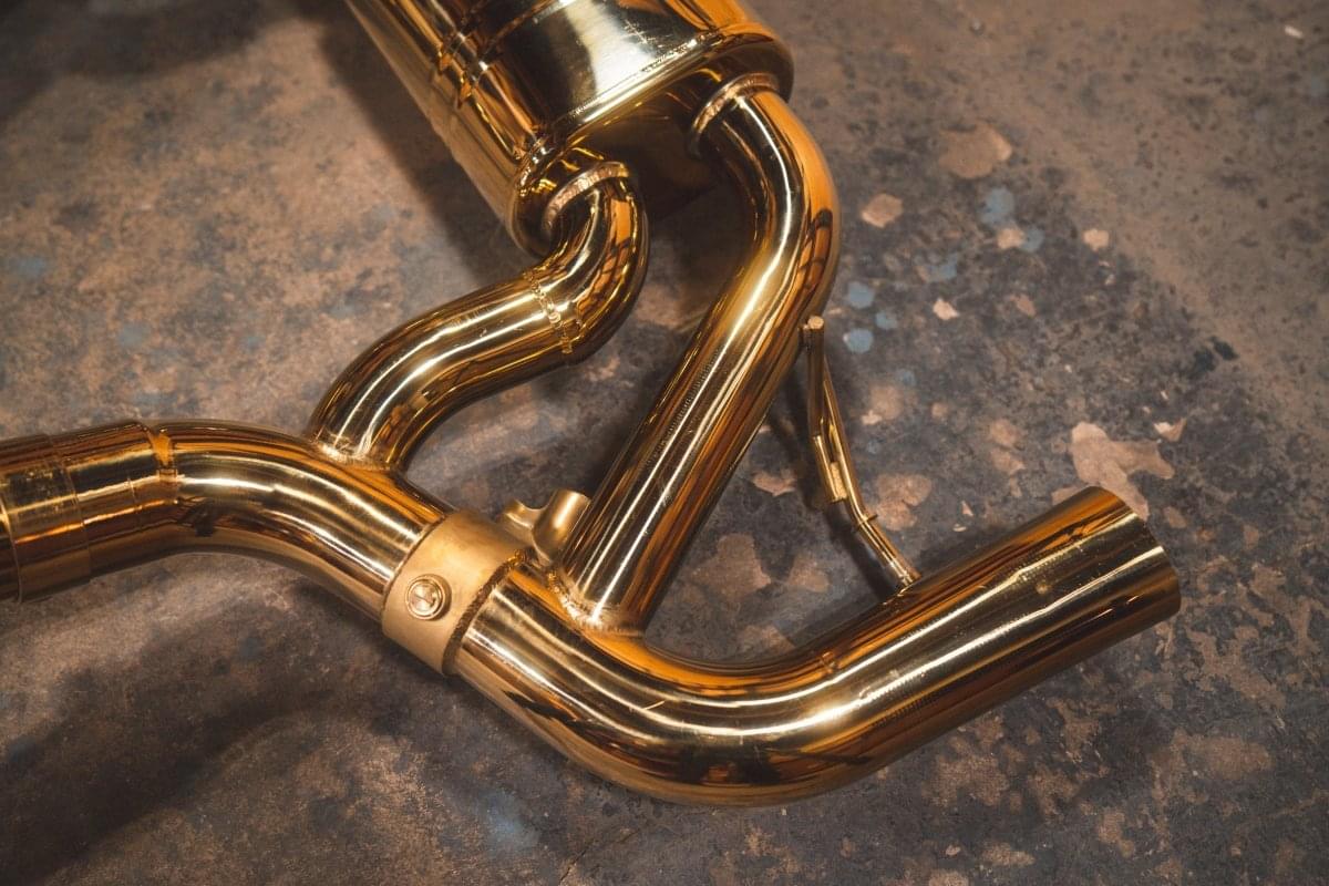Mercedes AMG GT Valved Sport Exhaust system.