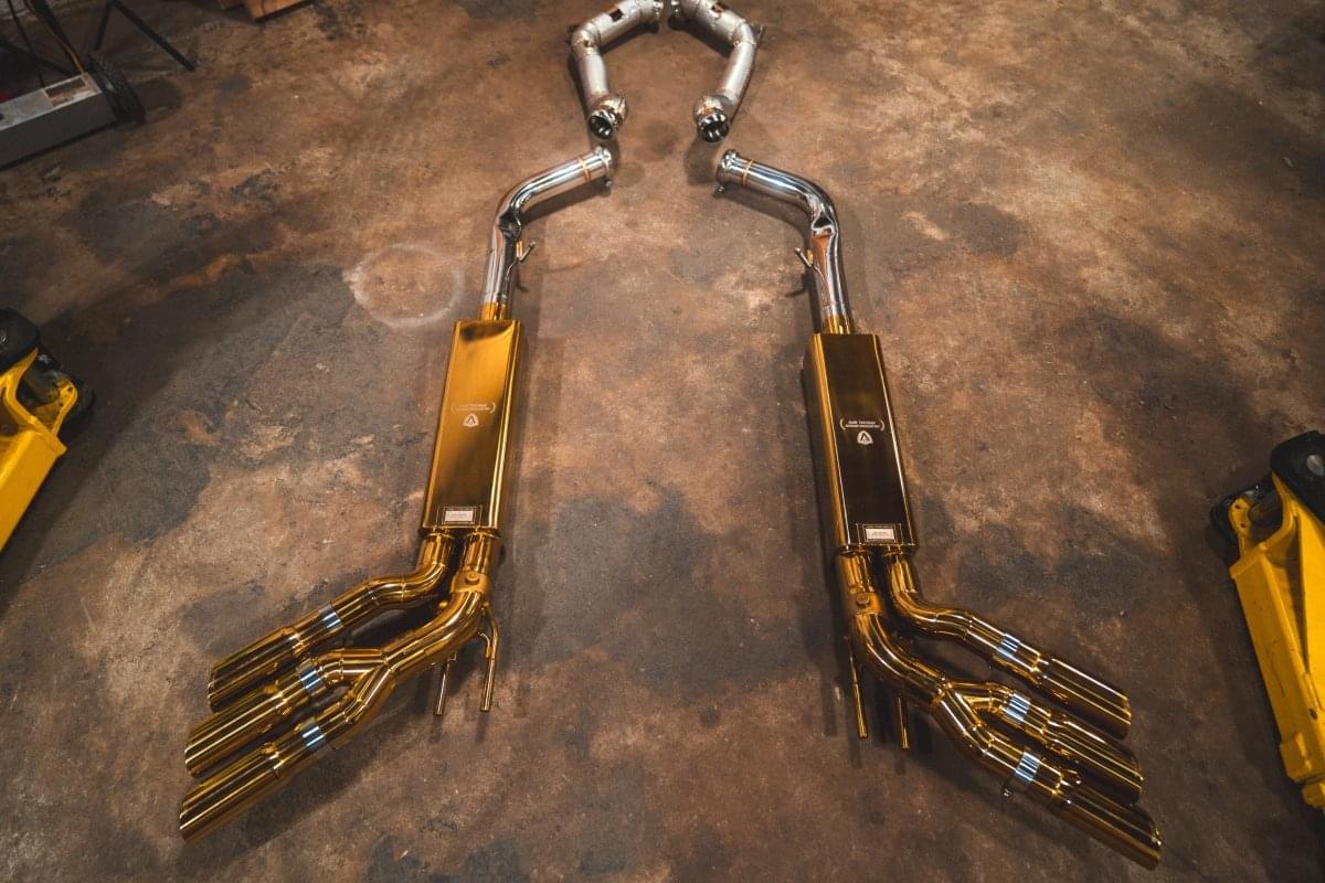 Mercedes Benz G-Wagon 463A / 464 Valved Sport Exhaust System.