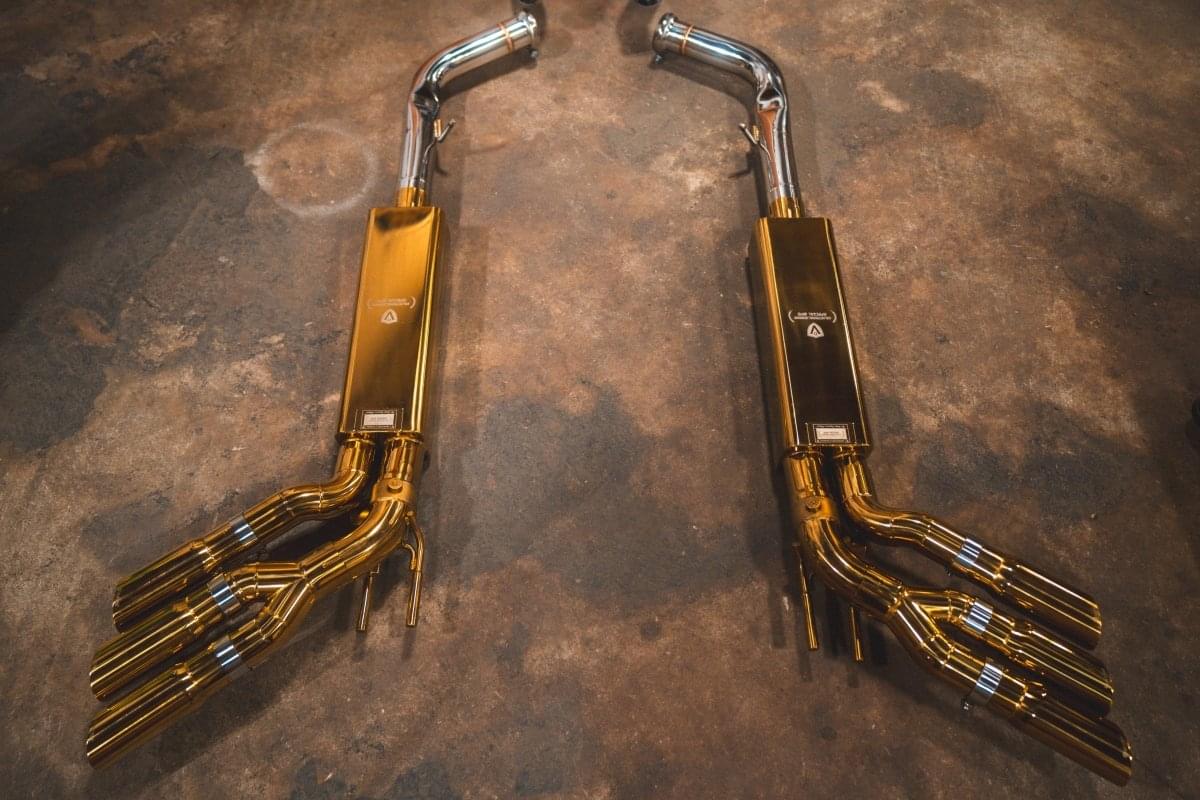 Mercedes Benz G-Wagon 463A / 464 Valved Sport Exhaust System.