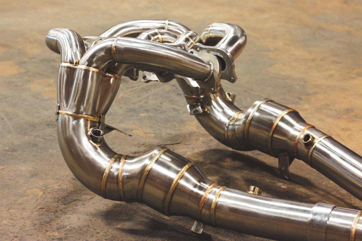 Mercedes SLS AMG Valved Sport Exhaust System.