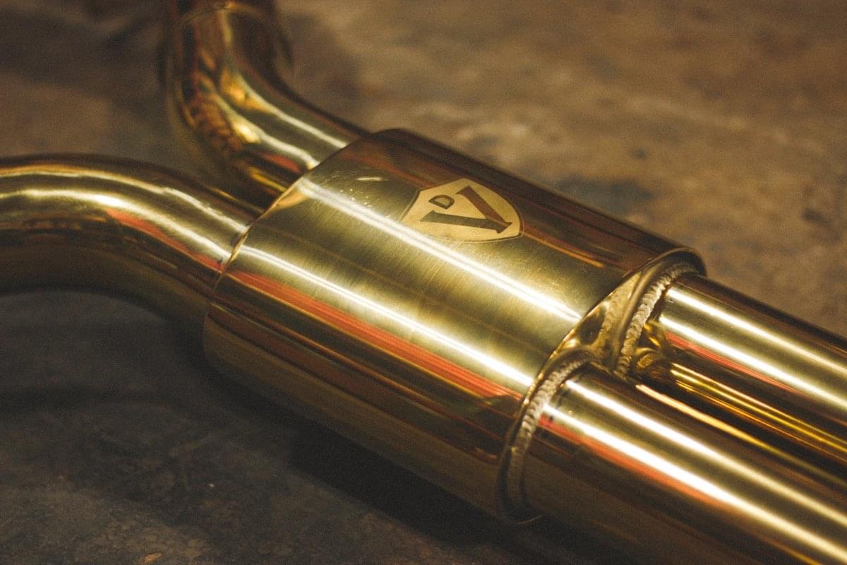 Mercedes SLS AMG Valved Sport Exhaust System.
