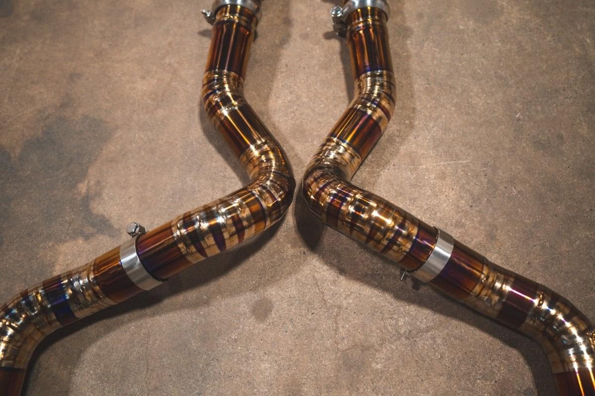Mercedes W205 C63 / C63s Valved Sport Exhaust System.