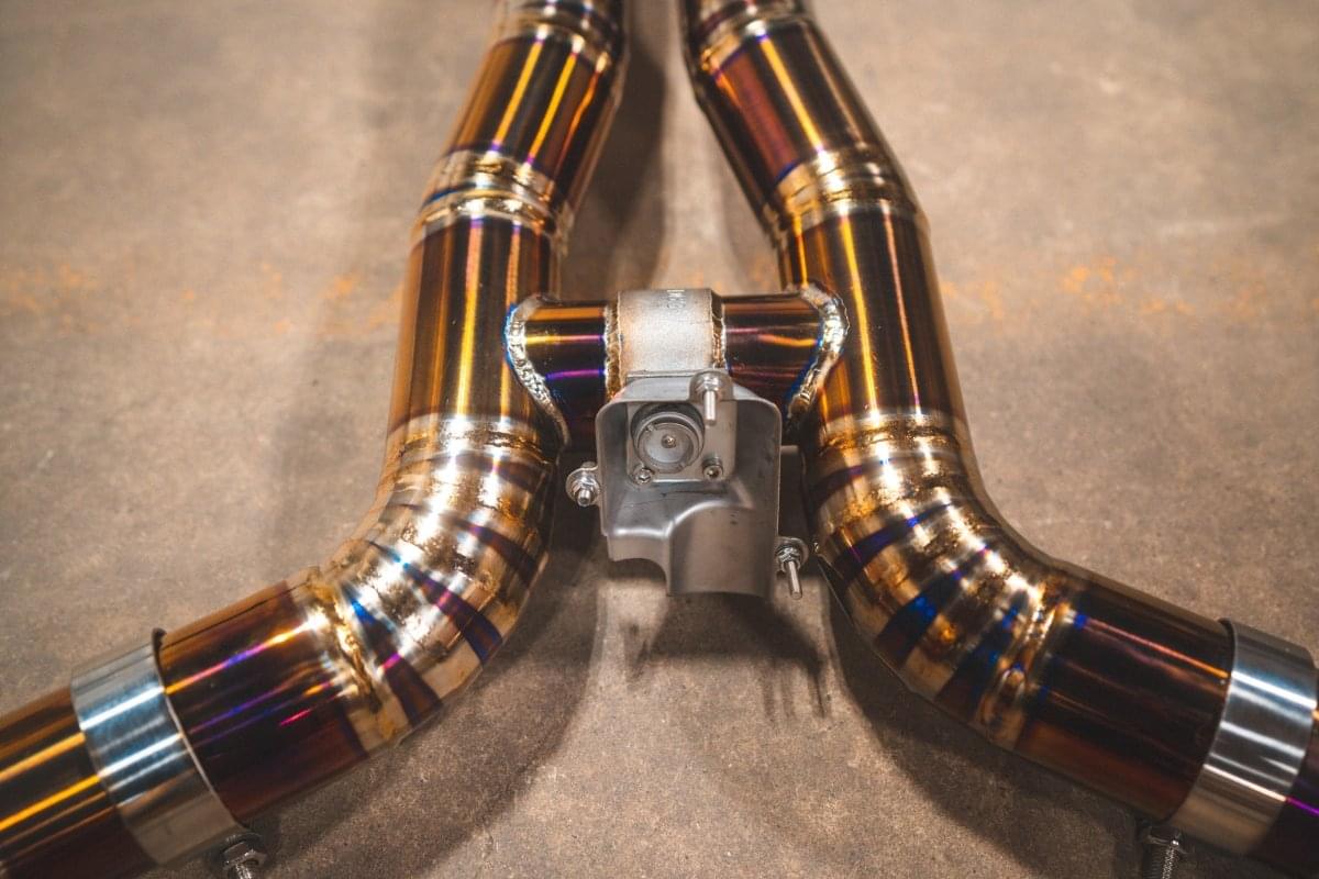 Mercedes W205 C63 / C63s Valved Sport Exhaust System.
