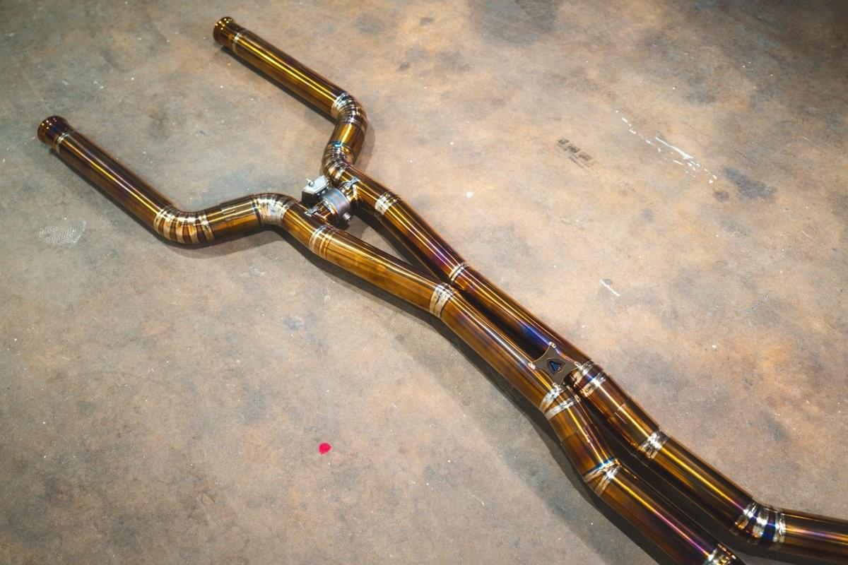 Mercedes W213 E63 AMG / AMGs Valved Sport Exhaust System.