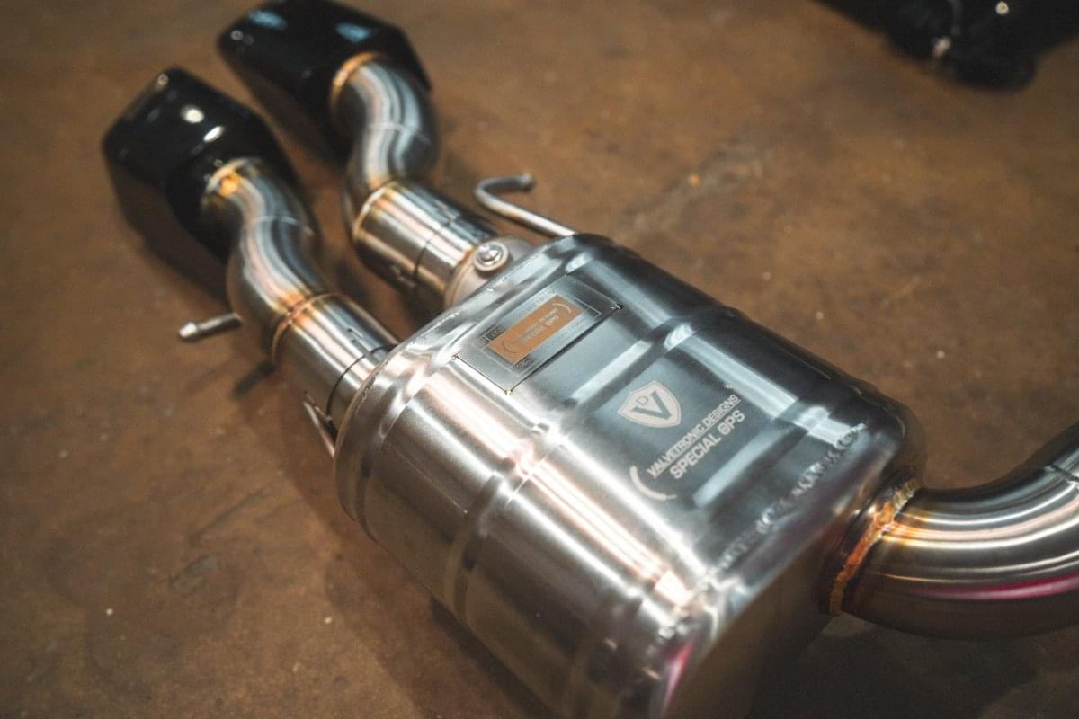 Mercedes W218 CLS63 AMG Valved Sport Exhaust System.