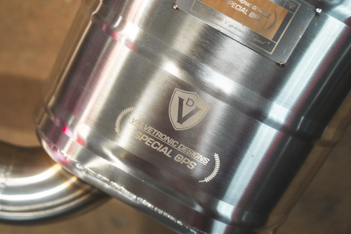 Mercedes W218 CLS63 AMG Valved Sport Exhaust System.