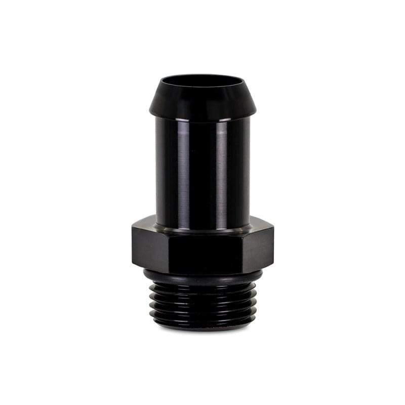 Mishimoto -10 ORB to 3/4in Hose Barb Aluminum Fitting - Black.