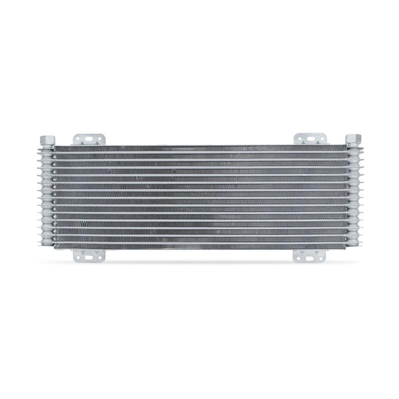 Mishimoto 13-Row Stacked Plate Transmission Cooler - Silver.