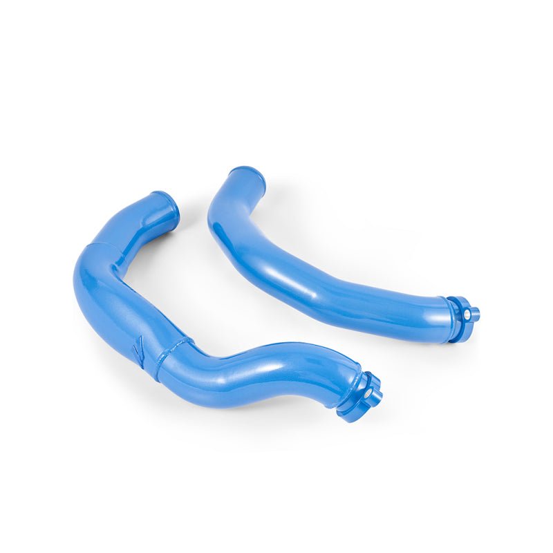 Mishimoto 2015-2020 BMW F80 M3/M4 Intercooler Pipe Kit Yas Marina Blue Metallic.