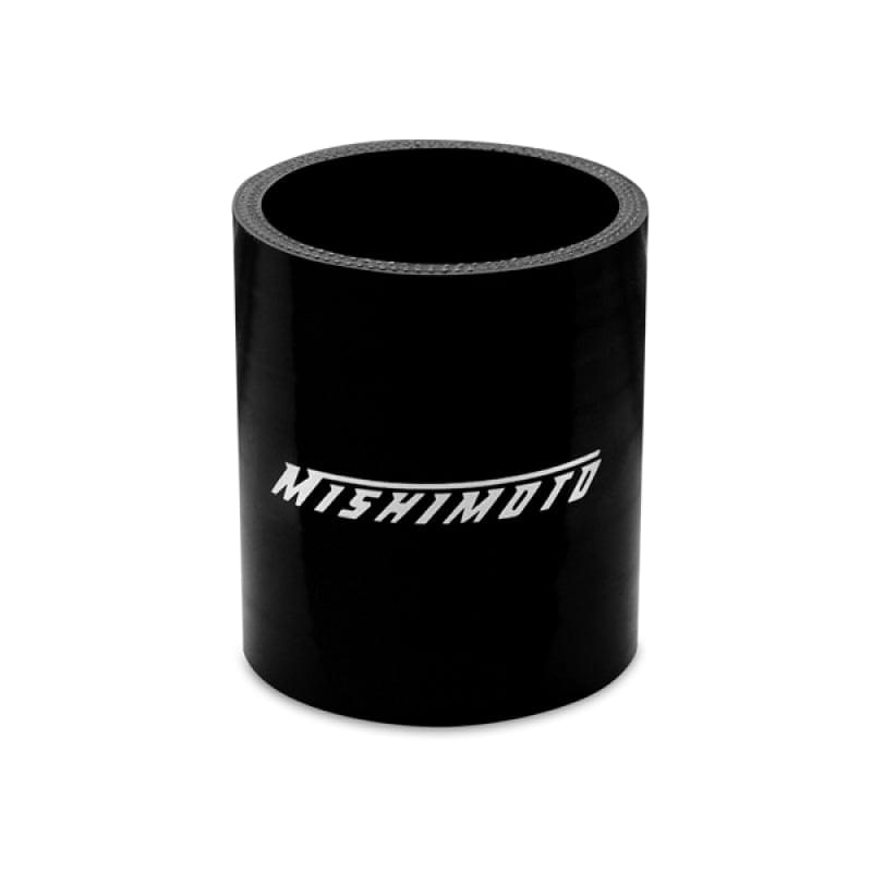 Mishimoto 2.25 Inch Black Straight Coupler.