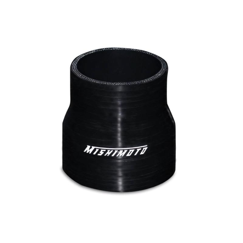 Mishimoto 2.25 to 2.5 Inch Black Transition Coupler.