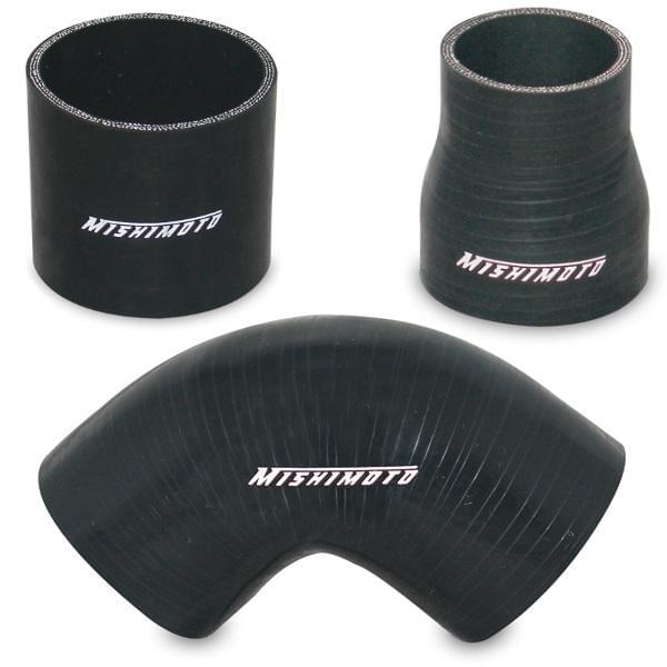 Mishimoto 2.5 Inch Black Straight Coupler.