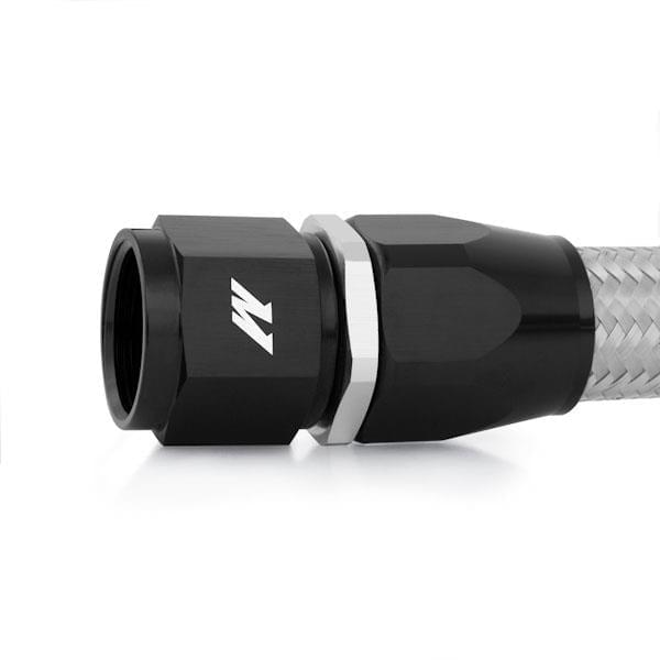 Mishimoto 4 Ft Stainless Steel Braided Hose w/ -10AN Fittings.
