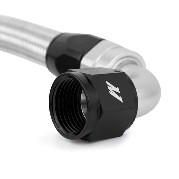 Mishimoto 4 Ft Stainless Steel Braided Hose w/ -10AN Fittings.