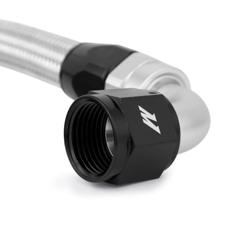 Mishimoto 4 Ft Stainless Steel Braided Hose w/ -10AN Fittings.