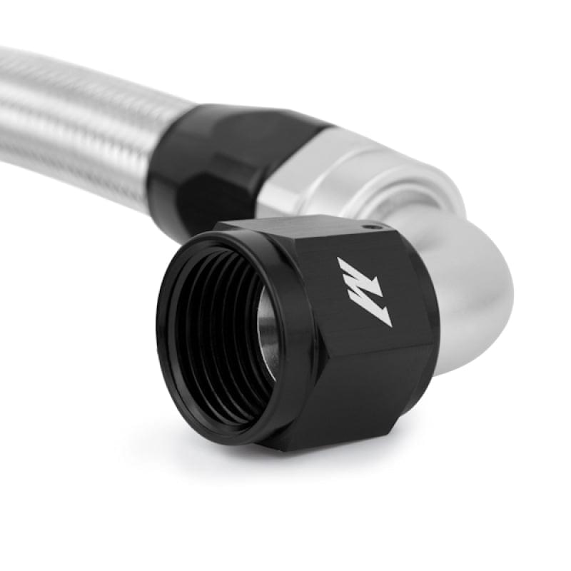 Mishimoto 4 Ft Stainless Steel Braided Hose w/ -10AN Fittings.