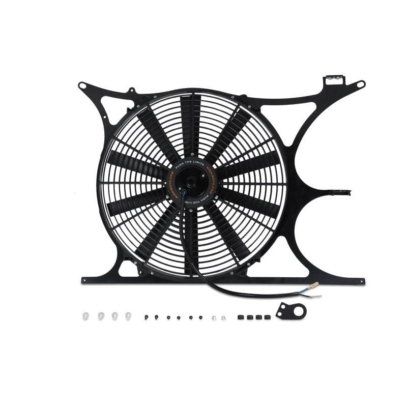 Mishimoto 92-99 BMW E36 Performance Alum. Fan Shroud Kit w/Elec. Fan Controller (NPT & Probe Incl.).