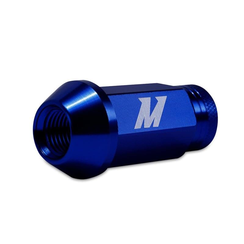 Mishimoto Aluminum Locking Lug Nuts M12x1.25 20pc Set Blue.