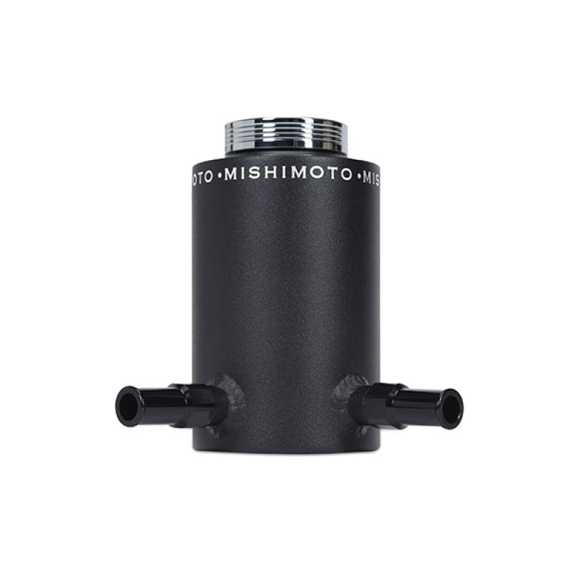 Mishimoto Aluminum Power Steering Reservoir Tank - Wrinkle Black.