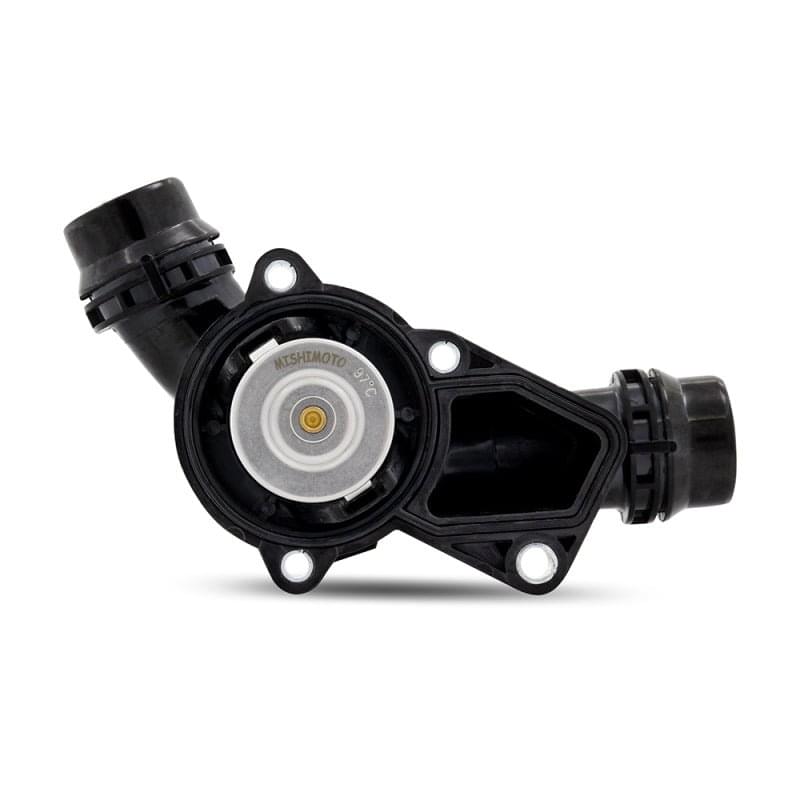 Mishimoto BMW M52/M54/M56 Direct Fit Replacement Thermostat w/Housing - 97 Deg. C.