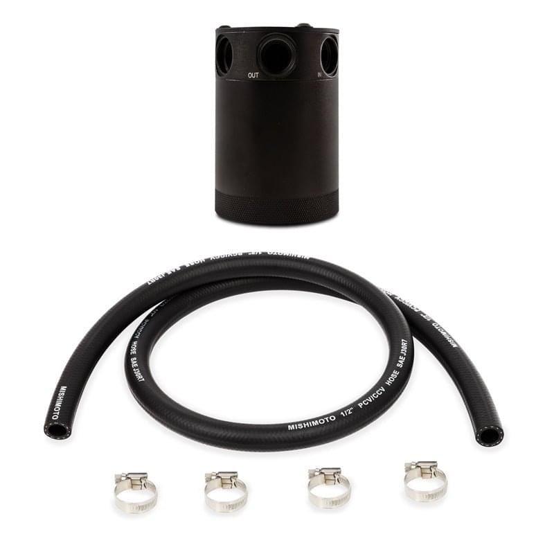 Mishimoto Compact Baffled Oil Catch Can - 3-Port.