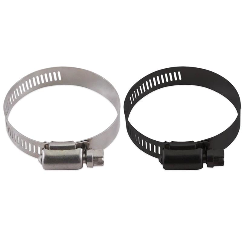 Mishimoto High-Torque Worm Gear Clamp 0.71in.-0.1.26in. (18mm-32mm) - Pack of 10 (Black).