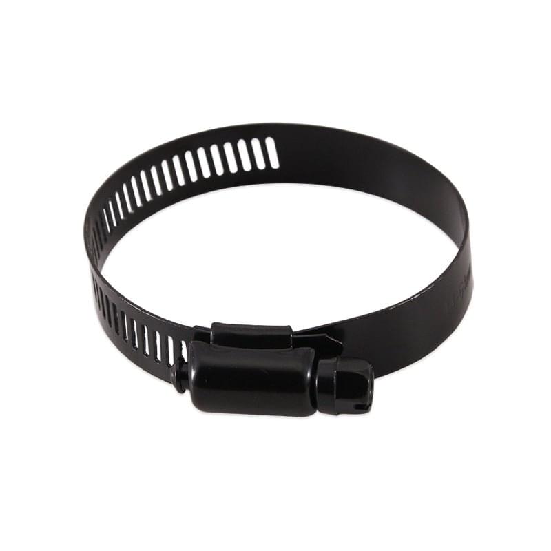 Mishimoto High-Torque Worm Gear Clamp 1.30in.-2.24in. (33mm-57mm) - Pack of 10 (Black).